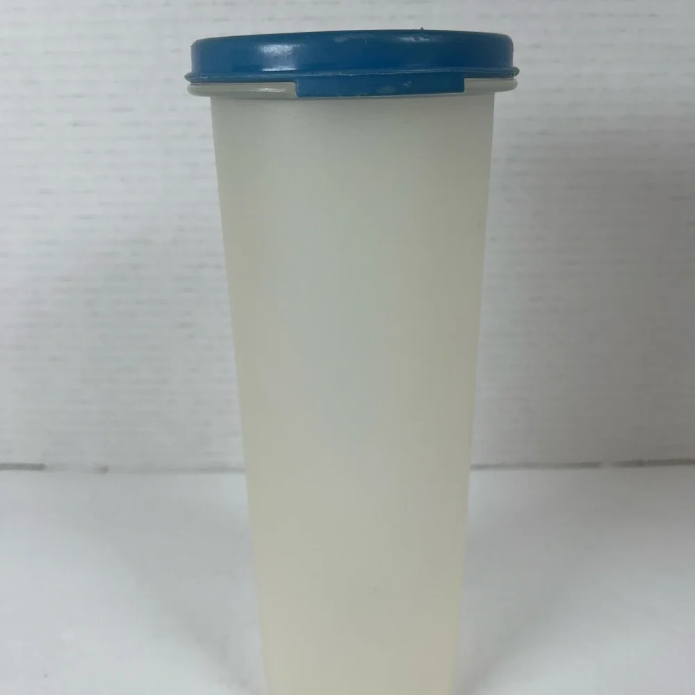 Tupperware Spaghetti Keeper Modular Mates Blue Seal No Insert Vintage KT126